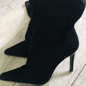 Wet Seal suede over the knee tall boots